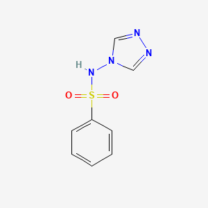 N-[1,2,4]Triazol-4-yl-benzenesulfonamide