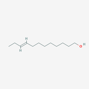 molecular formula C₁₂H₂₄O B110263 9-十二烯-1-醇，(9Z)- CAS No. 35148-18-6