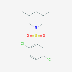 1-[(2,5-Dichlorophenyl)sulfonyl]-3,5-dimethylpiperidine