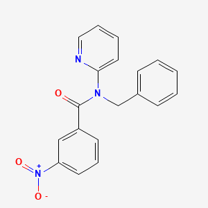 N-benzyl-3-nitro-N-(pyridin-2-yl)benzamide