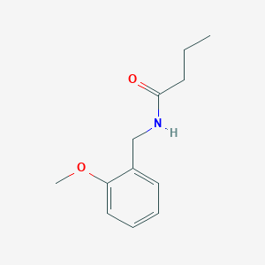 N-(2-methoxybenzyl)butanamide