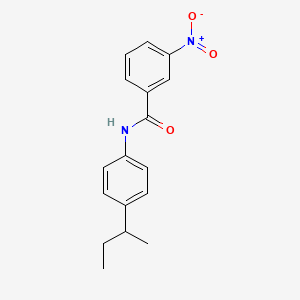 N-[4-(butan-2-yl)phenyl]-3-nitrobenzamide