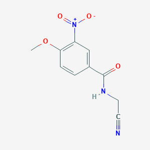 N-(cyanomethyl)-4-methoxy-3-nitrobenzamide