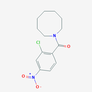 Azocan-1-yl(2-chloro-4-nitrophenyl)methanone