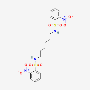 N,N'-hexane-1,6-diylbis(2-nitrobenzenesulfonamide)