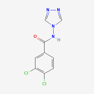 3,4-dichloro-N-(4H-1,2,4-triazol-4-yl)benzamide