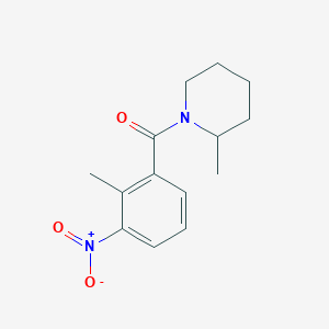 (2-Methyl-3-nitrophenyl)(2-methylpiperidin-1-yl)methanone