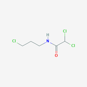 molecular formula C5H8Cl3NO B11027335 2,2-dichloro-N-(3-chloropropyl)acetamide 