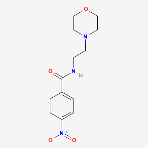 N-(2-morpholin-4-ylethyl)-4-nitrobenzamide