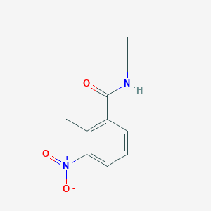 N-tert-butyl-2-methyl-3-nitrobenzamide