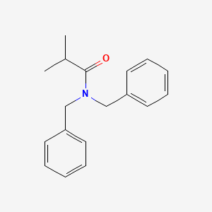 molecular formula C18H21NO B11027839 Propionamide, N,N-dibenzyl-2-methyl- CAS No. 6284-09-9