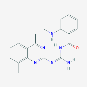 N-(4,8-dimethyl-2-quinazolinyl)-N''-[2-(methylamino)benzoyl]guanidine