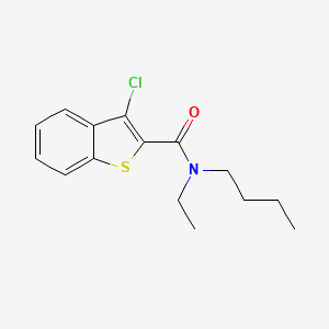 N-butyl-3-chloro-N-ethyl-1-benzothiophene-2-carboxamide