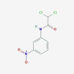 molecular formula C8H6Cl2N2O3 B11028314 2,2-dichloro-N-(3-nitrophenyl)acetamide 