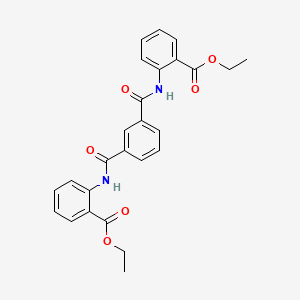 Diethyl 2,2'-[benzene-1,3-diylbis(carbonylimino)]dibenzoate