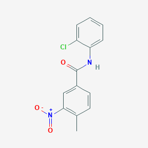 N-(2-chlorophenyl)-4-methyl-3-nitrobenzamide