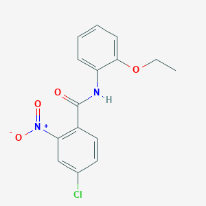 4-chloro-N-(2-ethoxyphenyl)-2-nitrobenzamide