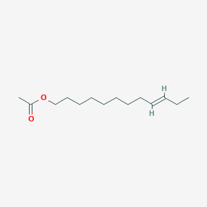 molecular formula C14H26O2 B110289 (E)-9-十二烯基乙酸酯 CAS No. 35148-19-7