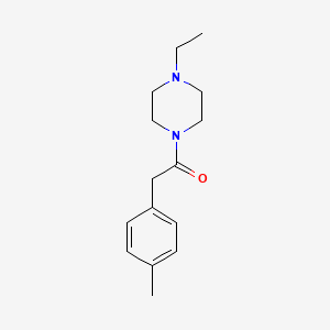 1-(4-Ethylpiperazin-1-yl)-2-(4-methylphenyl)ethanone