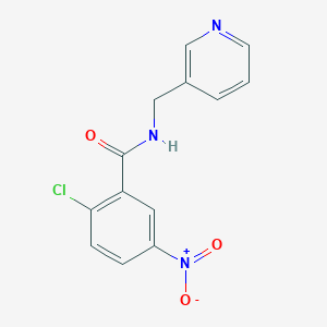 2-chloro-5-nitro-N-(pyridin-3-ylmethyl)benzamide