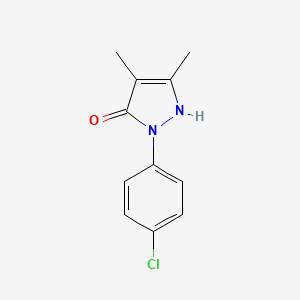 1-(4-chlorophenyl)-3,4-dimethyl-1H-pyrazol-5-ol