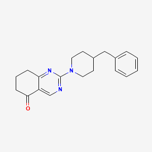 2-(4-benzylpiperidin-1-yl)-7,8-dihydroquinazolin-5(6H)-one