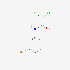 molecular formula C8H6BrCl2NO B11029180 N-(3-bromophenyl)-2,2-dichloroacetamide 