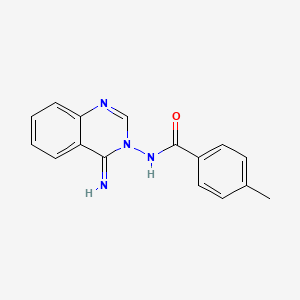 N-(4-iminoquinazolin-3(4H)-yl)-4-methylbenzamide