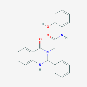 N-(2-hydroxyphenyl)-2-(4-oxo-2-phenyl-1,4-dihydroquinazolin-3(2H)-yl)acetamide