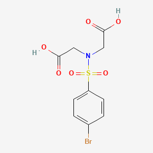 2,2'-{[(4-Bromophenyl)sulfonyl]imino}diacetic acid