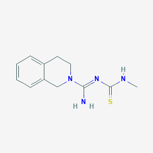 N-(methylcarbamothioyl)-3,4-dihydroisoquinoline-2(1H)-carboximidamide