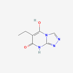 6-ethyl-7-hydroxy[1,2,4]triazolo[4,3-a]pyrimidin-5(8H)-one