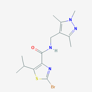 molecular formula C14H19BrN4OS B11030013 C14H19BrN4OS 