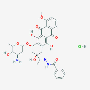 molecular formula C34H36ClN3O10 B110301 Zorubicin HCl CAS No. 36508-71-1