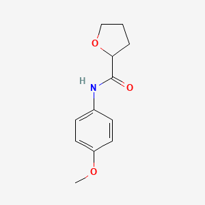 N-(4-methoxyphenyl)tetrahydro-2-furancarboxamide