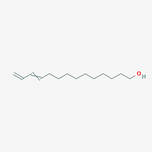 molecular formula C14H26O B110304 十四-11,13-二烯-1-醇 CAS No. 80625-44-1