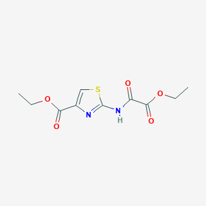 Ethyl 2-{[ethoxy(oxo)acetyl]amino}-1,3-thiazole-4-carboxylate