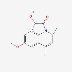 1-hydroxy-8-methoxy-4,4,6-trimethyl-4H-pyrrolo[3,2,1-ij]quinolin-2(1H)-one