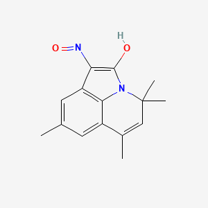 1-Hydroxyimino-4,4,6,8-tetramethyl-4H-pyrrolo[3,2,1-IJ]quinolin-2(1H)-one