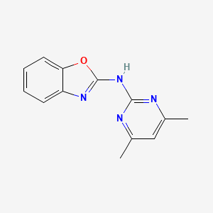 N-(4,6-dimethylpyrimidin-2-yl)-1,3-benzoxazol-2-amine