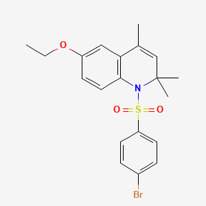 1-[(4-Bromophenyl)sulfonyl]-6-ethoxy-2,2,4-trimethyl-1,2-dihydroquinoline