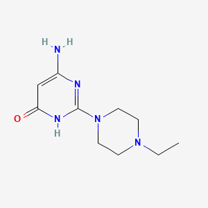 6-amino-2-(4-ethylpiperazin-1-yl)pyrimidin-4(3H)-one