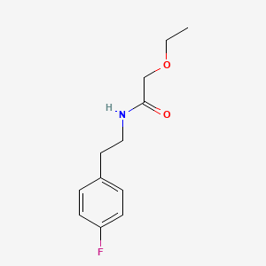 2-ethoxy-N-[2-(4-fluorophenyl)ethyl]acetamide