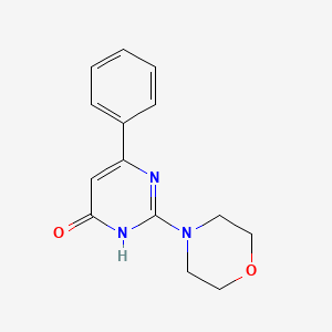 2-morpholino-6-phenyl-4(3H)-pyrimidinone