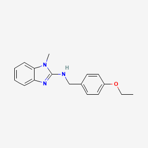 N-(4-ethoxybenzyl)-1-methyl-1H-benzimidazol-2-amine