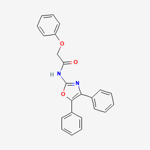 N-(4,5-diphenyl-1,3-oxazol-2-yl)-2-phenoxyacetamide