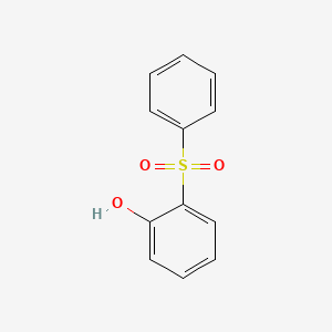 molecular formula C12H10O3S B11032450 2-(Phenylsulfonyl)phenol 