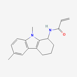 N-(6,9-Dimethyl-2,3,4,9-tetrahydro-1H-carbazol-1-YL)acrylamide