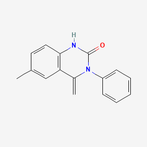 6-Methyl-4-methylene-3-phenyl-3,4-dihydro-1H-quinazolin-2-one