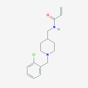 N-((1-(2-Chlorobenzyl)piperidin-4-yl)methyl)acrylamide